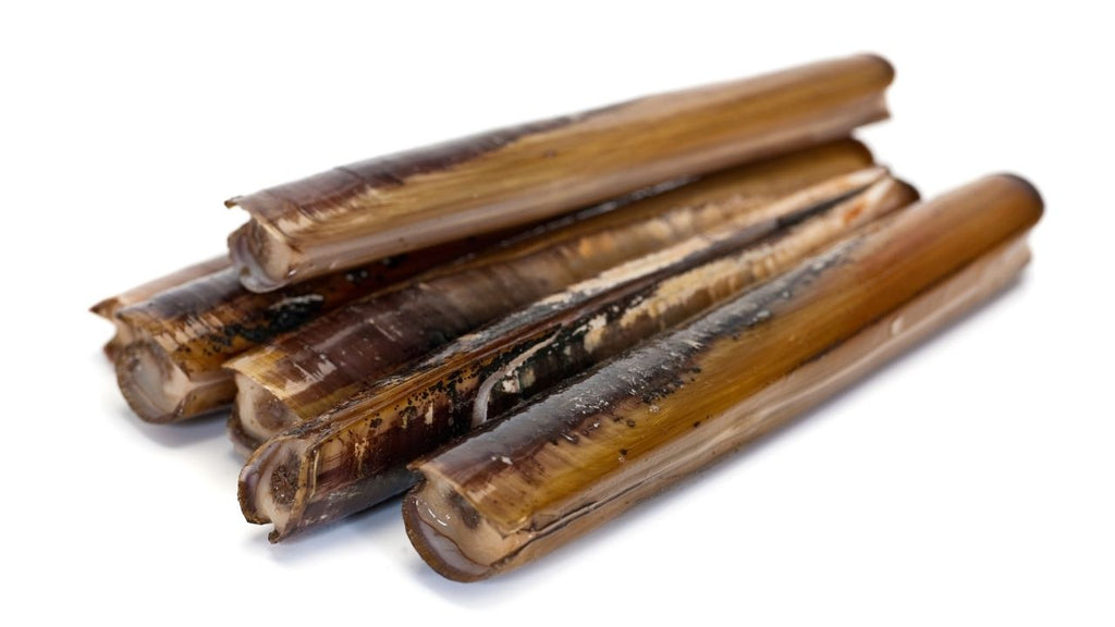 What are canned razor clams?