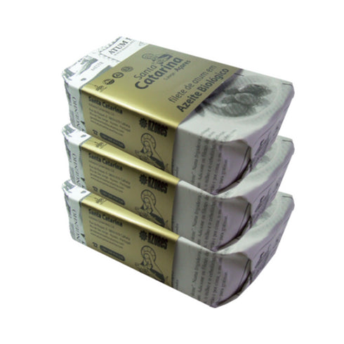 Atún de las Azores en aceite de oliva BIO 120g