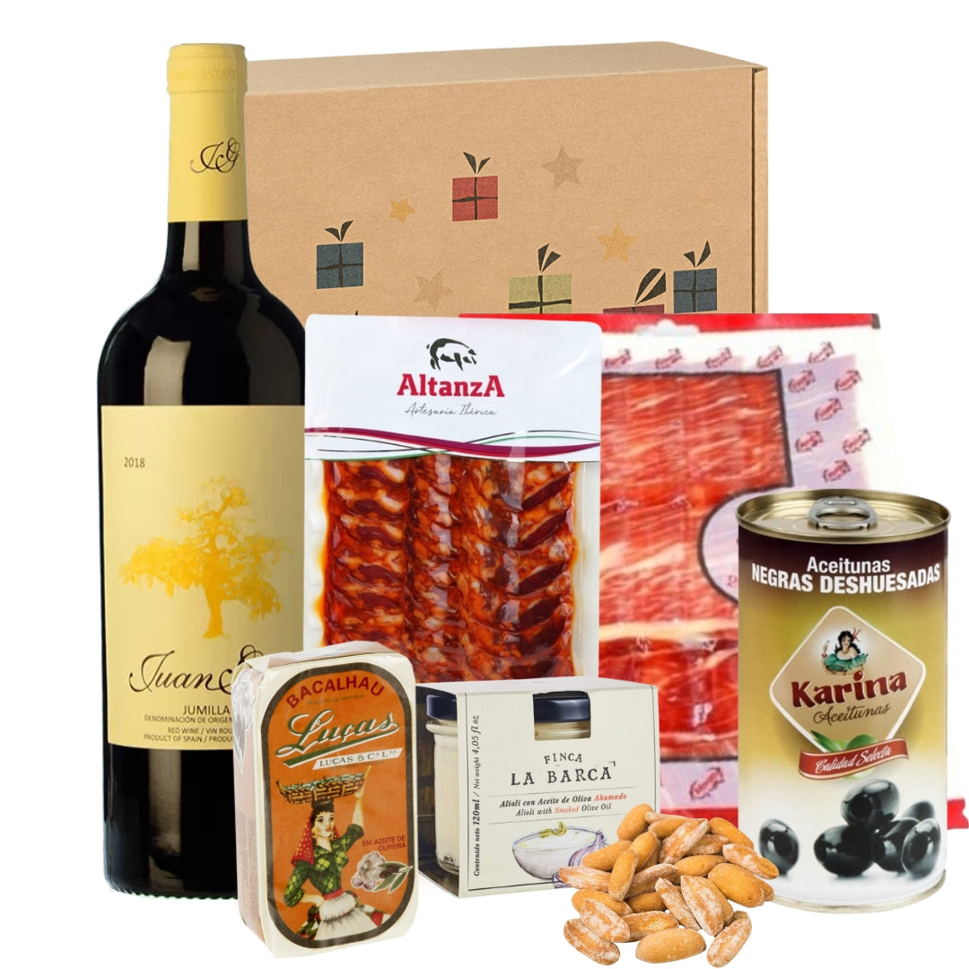 Paella with 91 Point Spanish Wine Gift Set