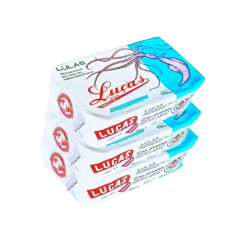 Chipirones Rellenos en Salsa Mediterránea Luças 115g