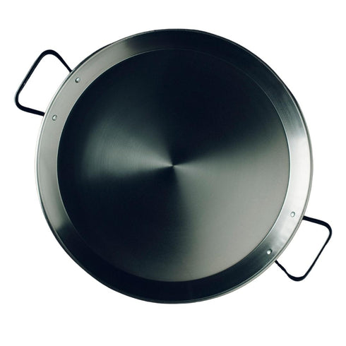 Paellera de Acero Pulido para 2 Personas (34cm)