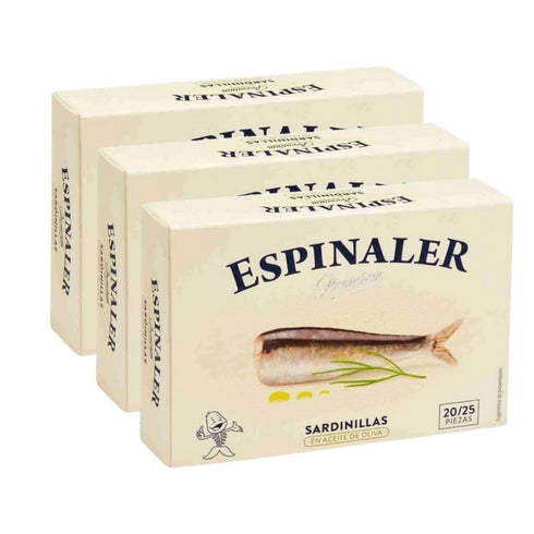 Premium Sardinillas en aceite de oliva 20/25 115g