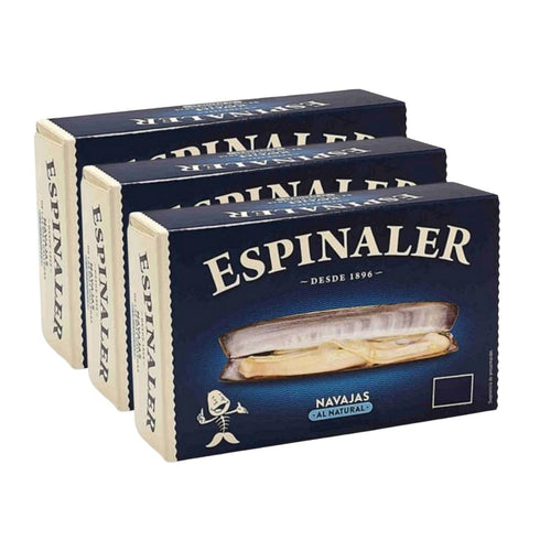 Navajas de la Rias Gallegas al natural 5/8 115g